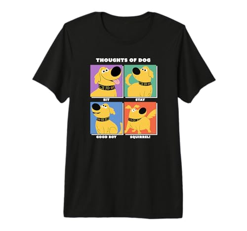 T-shirt Pixar Up Dug pour afficher votre passion pour le plus fidèle compagnon