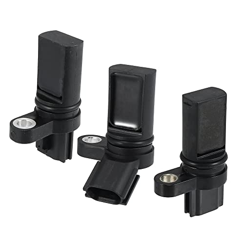X AUTOHAUX Black 23731-AL61A 23731-6J90B 23731-AL60C Car Camshaft Crankshaft Position Sensor for Teana 3pcs