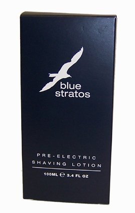 Image of Blue Stratos by Blue Stratos Pre-Electric Shaving Lotion 100ml by Parfums Bleu Limited