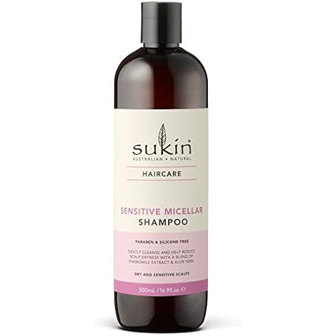 Sukin Australian Natural Sukin Sensitive Micellar Shampoo 500ml Sukin Sensitive Micellar Shampoo, (Pack of 1) Cover