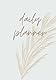 Daily Planner Notebook, Cute Planner Notebook, Beige Natural Notebook, A4 8.5x11