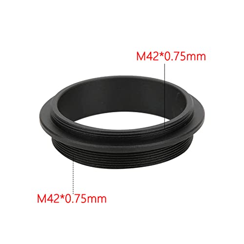Kcjhagbd Adapter Metal M42-M42 Male to Male Adapter with M42x0.75mm Thread for Installation Accessories M42 to M42