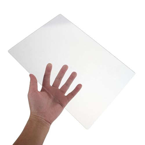 Placa acrílica PACKOVE evita errores de corte en scrapbooking con su base de 2mm 5