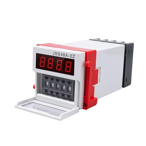 Relé temporizador digital DH48S-2Z de 0,01s a 99h para cuadros eléctricos