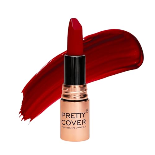 Image of Lightweight Liquid Lipstick - Highly Pigmented, Non-Drying Formula for Bold & Beautiful Lips 3.8g (RUBY RED)