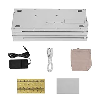 Piano électrique Pliable Clavier Portable De Piano Électronique Pliable 88 Touches 128 Tones Rhythm 30 Chansons De… - Les Beatles, Paul McCartney, John Lennon, RIngo Starr, George Harrison