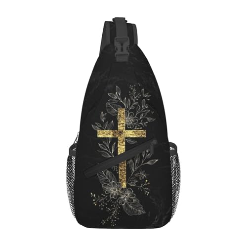 Jesus Sling Backpack,Fashion Shoulder Bags Adjustable Crossbody Chest Bag for Women Men Travel Hiking Daypack