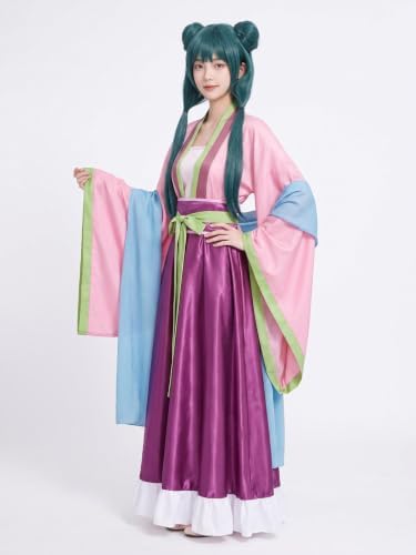 Fantasia de gato Maomao Maomao Cosplay Hanfu vestido festa de Hal...