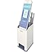 Produktbild Leitz Sound Stifteköcher mit Soundverstärkungsfunktion, Stiftehalter inkl. Smartphone Fach mit Soundverstärkungsfunktion, White/grau, Duo Colour, WOW, 53630095