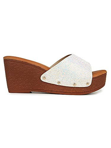Image of Valiosaa Women's Silver Heels Heeled Sandal
