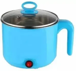 VATTU Electric Multifunction Mini Electric Cooker Steamer (Blue, 1.5 L)