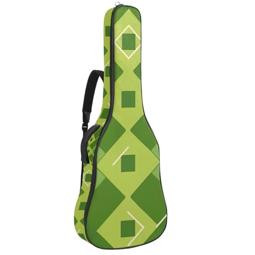 Sac pour guitare acoustique 40-41 pouces housse étanche géométrique