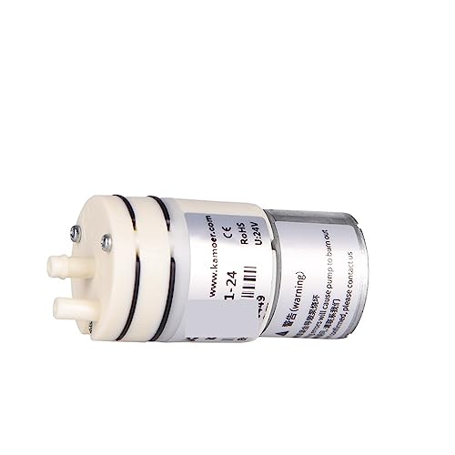 Filling Machine KVP04 Mini Vacuum Pump 12V/24V (More Than 1.1L/min) Brushless Motor Easy Carry Long Lifetime Small Body for Liquid and Paste(KVP20-12V 1.8L)