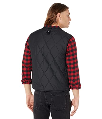 Image of BOSS Men's Padded Lightweight Nylon Zip Up Vest