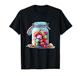Funny jar full of sweets