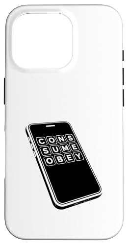 Conume Obey Dystopian Phone Doom Scrolling�f�W�^���J���g�B �X�}�z�P�[�X iPhone 16 Pro �p