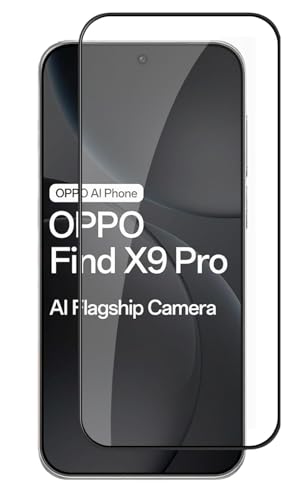 Image of HD Tempered Glass Screen Protector Compatible for Oppo Find X9 Pro 5G with Edge to Edge coverage and Easy Installation kit