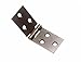 5 Pairs of Back Flap Hinges Steel SC SELF Colour 25MM X 75MM