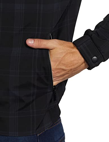 Image of Arrow Men's Full Sleeves Checkered Jacket