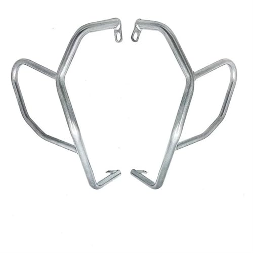 Protection moteur supérieure BMW F850GS en acier argent premium