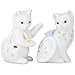 Lenox Butterfly Meadow Figural Kitten Salt and Pepper Set - 817137