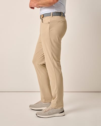 johnnie-O Momentum Stretch Knit Performance Pant Light Khaki / 40/323