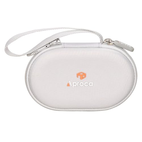 Funda rígida portátil gris Aproca compatible con mouse inalámbrico Logitech G502 X Plus Lightspeed 7