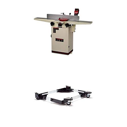 Image of JET - JJ-6HHDX 6-Inch Long Bed Helical Head Jointer with JMB-UMB Universal Mobile Base