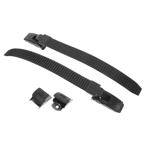 Cabilock 2Sets Replaceable Roller Skate Buckle Straps for Secure Comfortable Skating Sturdy Buckles for Skates Stylish Design Versatile Use Effortless Gliding