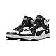 PUMA Unisex Rbd Break Mid Sneaker, Weiß Schwarz Weiß, 45 EU