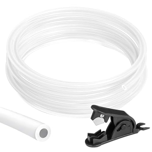 KOVSGQ Tubo De Ptfe Bowden Ptfe Tubo for 1.75mm Filamento 10 M 2,5 Mm Id × 4 Mm Od Con Cortador para Impresora 3D Bambu Lab A1 A1 Mini P1P P1S X1C Compatible With K1 K1 Max Ender 3 V3 | Ya disponible en tu tienda friki favorita! En mundofriki.es!