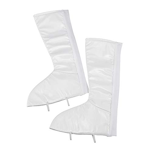 Bristol Novelty go White Boot Tops | Unisex | Blanco, color, Talla única (BA1050) Halloween