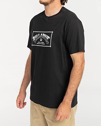 Billabong Homme Arch Wave T-Shirt, Noir, XL EU – vue 3
