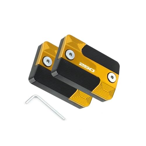 Couvercle de réservoir liquide frein avant jaune pour moto CB250R