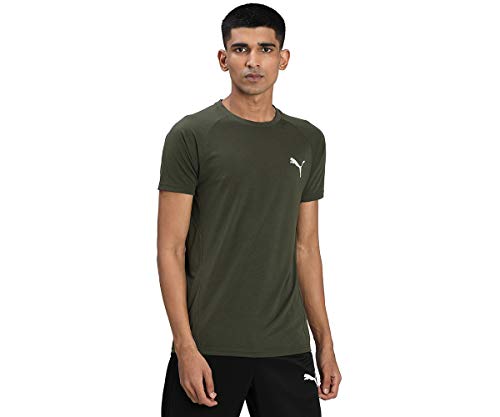 Image of Puma Men's Solid Regular Fit T Shirt
