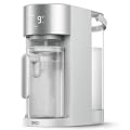 DREO Reverse Osmosis Water Filter Countertop, RO Filtration System, 3:1 Pure to Drain, TDS & Filter Life & Autofill Pitcher, Installation-Free, Self-Cleaning Water Purifier, RO Water Filter 112 3L