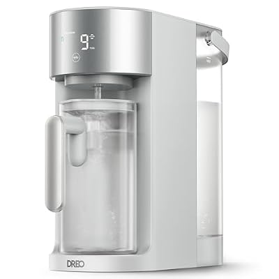 DREO Reverse Osmosis Water Filter Countertop, RO Filtration System, 3:1 Pure to Drain, TDS & Filter Life & Autofill Pitcher, Installation-Free, Self-Cleaning Water Purifier, RO Water Filter 112 3L
