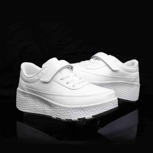 Kids Roller Skate Shoes with 2 Wheels, Sneakers for Boys Girls Birthday Thanksgiving Christmas Day2