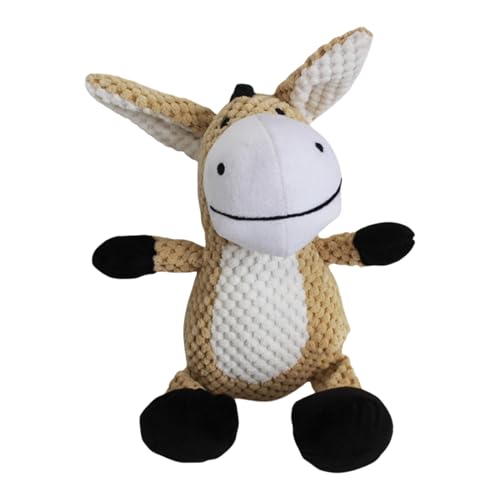 Toys À Mastication De Chien - Disque Pouchon De Chiot En Peluche, Animal En Velours Côtelé | PP Toy Rempli De Coton Pour Animaux De Compagnie Home Pet Shelter Shelter, Mâcher Jouer Au Jouet Pour Le Ca