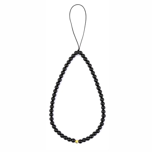 Cordón de muñeca para teléfono KIKILA: evita caídas con piedras preciosas naturales