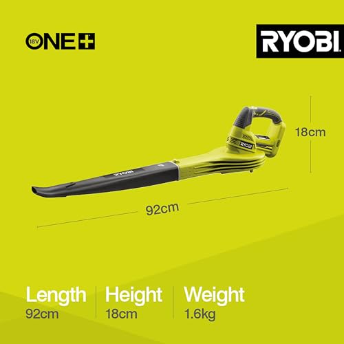 Ryobi OBL1820S 18V ONE+ Cordless Blower (Battery & Charger Excluded)
