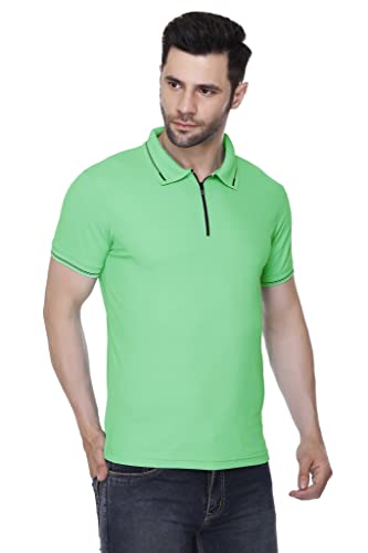 Image of Colors & Blends - Men's Activewear Zipper Polo