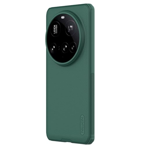 Image of Nillkin Case for Xiaomi Mi 15 Ultra (6.73 inch Inch) Super Frosted Shield Pro Magnetic Hard Back Soft Border (PC + TPU) Cover Raised Bezel Camera Protect Green Color