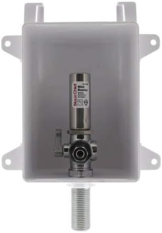Ox Box Ice Maker Outlet Box w/Water Hammer Arrestor Rough-In Pack- 1/2" Female Sweat