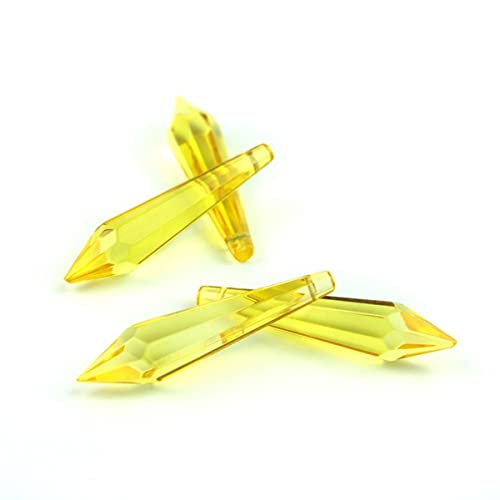 プリズムと万華鏡 装飾のための 38mm/63mm/76mm K9 クリスタル シャンデリア ペンダント プリズム 理科教室光学キット (Color : 63mm, Size : 10pcs)