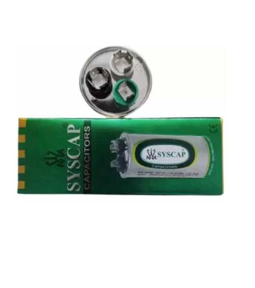 Spinxx 55+10 MFD 440V Capacitor for Air Conditioner (Split & Window Air Conditioners) 1.5 Ton & 2 Ton Air Conditioner 3