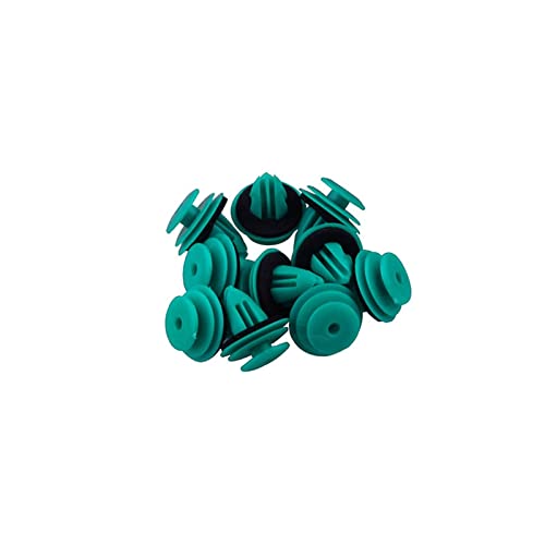 Clip de fixation nylon pour plaque de voiture compatible 90467-10188 - 4