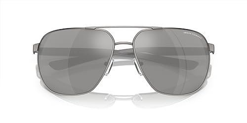Image of Armani Exchange mens Ax2047s Round Sunglasses