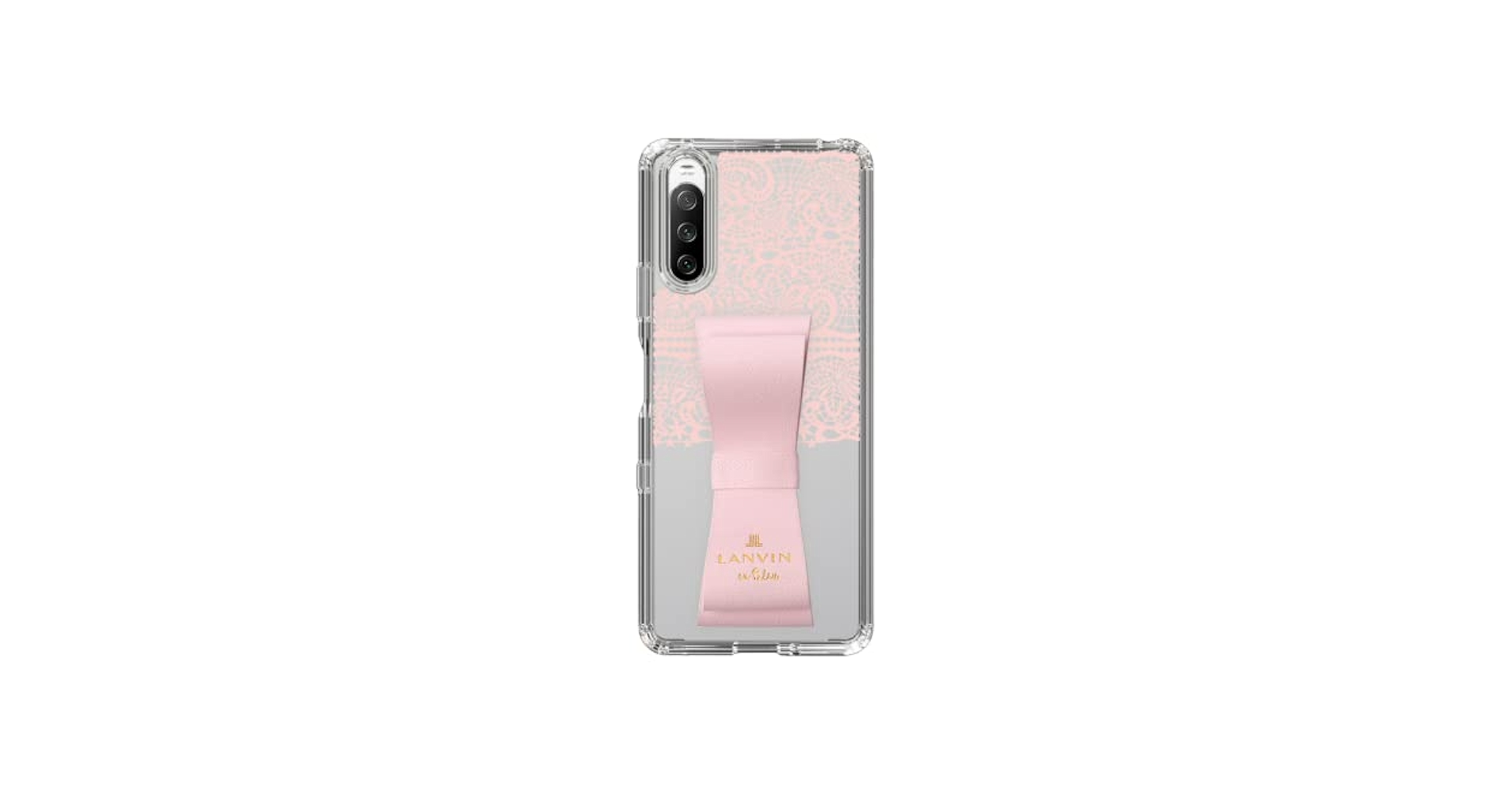 【新品未使用】スリムラップケースiPhone12ProMax【LANVIN】 ランバン オン ブルー LANVIN en Bleu SLIM WRAP CASE STAND