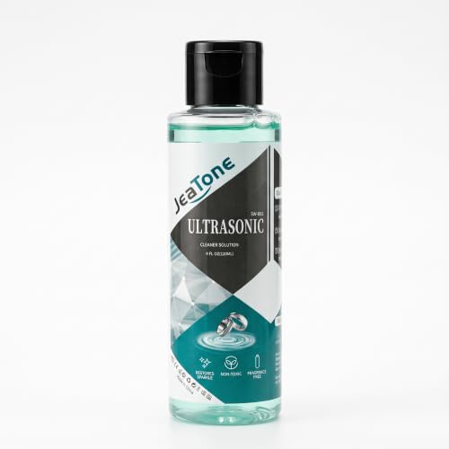 Ultrasonic Jewelry Cleaner Solution, Mint, 4 Oz by JeaTone
